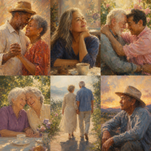 6 Uplifting Love Poems for Couples Over 50